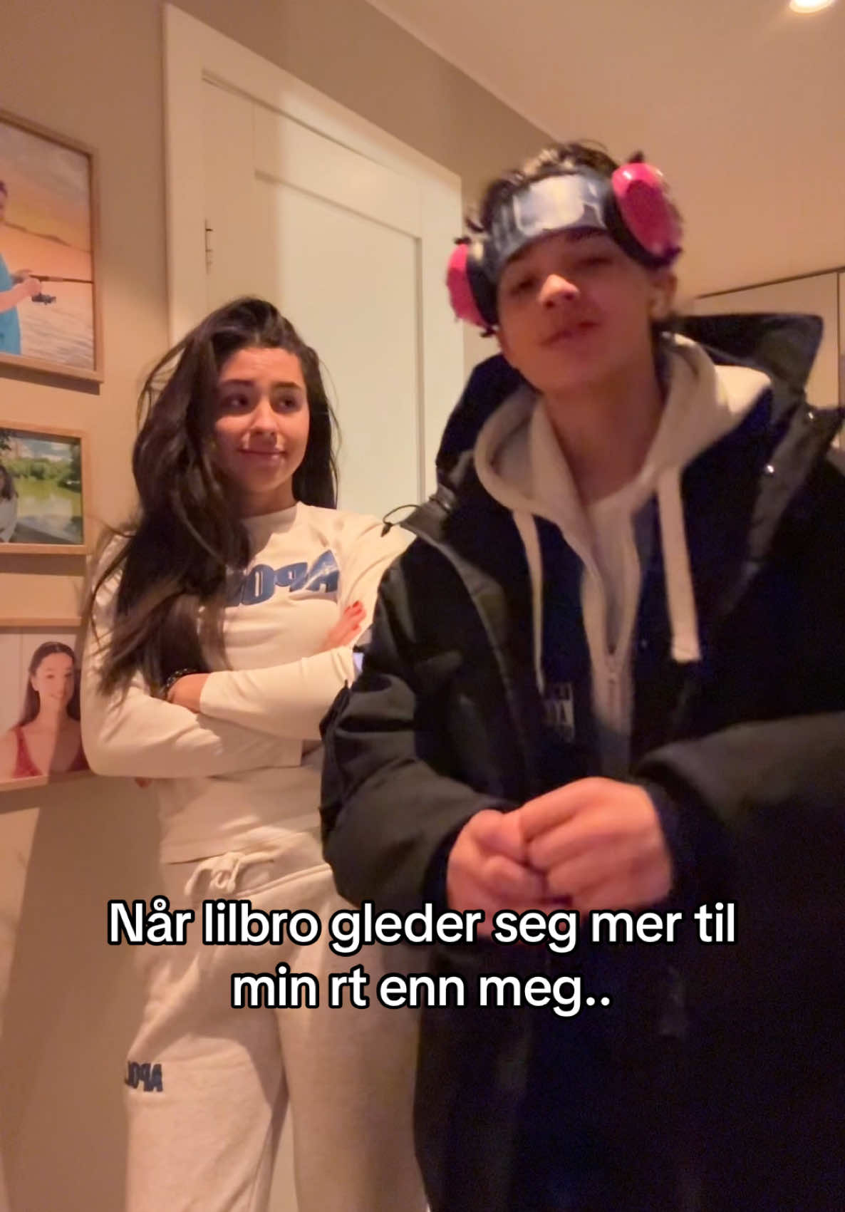 Han får glede seg i 4 år til😝 @KevinBhelle #rtpsykosen 