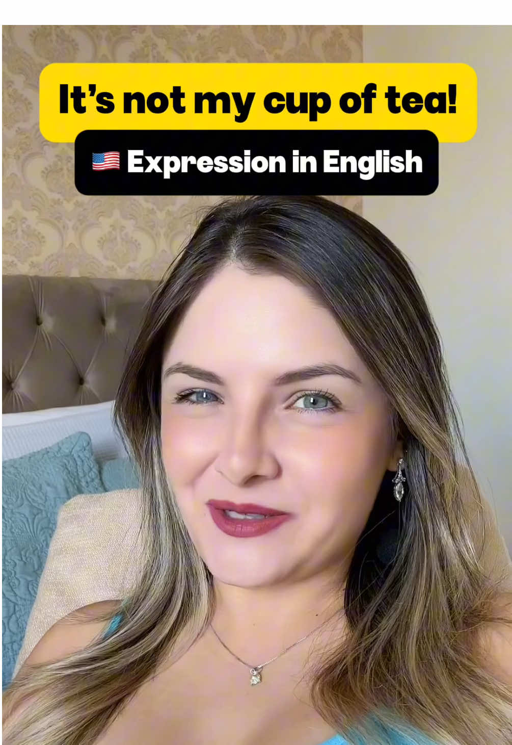 #creatorsearchinsights Not my cup of tea - expression in English. #english #expression #vocabulary #cupoftea #englishlesson #englishteacher 