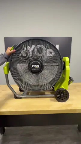 The RYOBI 40V HP Brushless Hybrid WHISPER SERIES 20” Air Cannon 😮‍💨 #ryobi #ryobitools #homedepot 