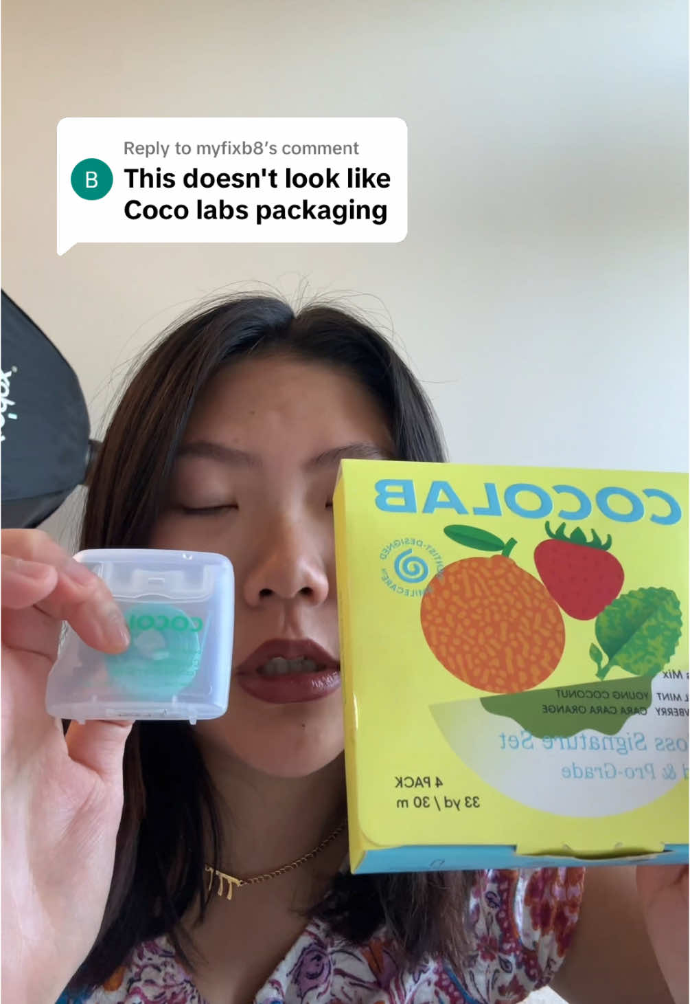 Replying to @myfixb8 nothing beats cocofloss 😌 #cocofloss #cocoflosssale 