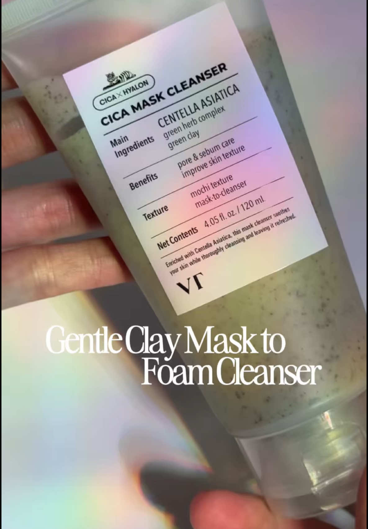 New product from one of my favorite k-beauty brands VT Cosmetics 💕 The texture is so fun and unique - it feels exactly like mochi! I love how this product doubles as a daily cleanser and a deep cleansing mask. It feels so soothing even for my sensitive skin and my skin feels squeaky clean ✨✨ @VT Cosmetics US #Vtcosmetics #Cicamaskcleanser#Acneproneskin #Sensitiveskin #Acneskincare #Acnetreatment #Acnejourney #Claymask #Greenmask #Mochicleanser #Centellaasiatica #Cica #Retinol #Amazonfinds