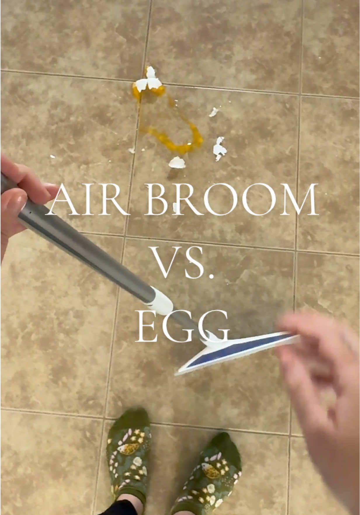 Yes, I sacrificed an egg in this economy… but I had to know if the Air Broom could handle a real mess. Spoiler: it crushed it. No smears, no mess—just clean floors in seconds. Moms, pet owners, messy people… you need this. Click the cart, it’s worth it. #CleanTok #tiktokshopfinds #cleaning #airbroom #cleaningsupplies #sweeping #cleaninghacks 
