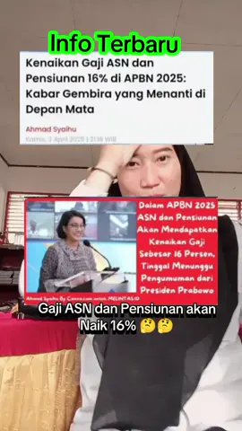 Semoga beritanya bener Ya Allah,, aamiin ya rabbal alamiin 😇🤲🏻  #fypシ #jangkauanluas #masukberanda #fyp #fypviral #infoguru #gurusd #guru #pppk 