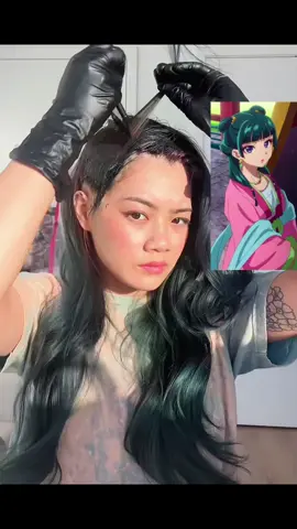 @Nico 💚💚#pintar #cabelo #maomao #Anime #animeedit #fouryou #fyp #theapothecarydiaries #vaiprofycaramba #girls 
