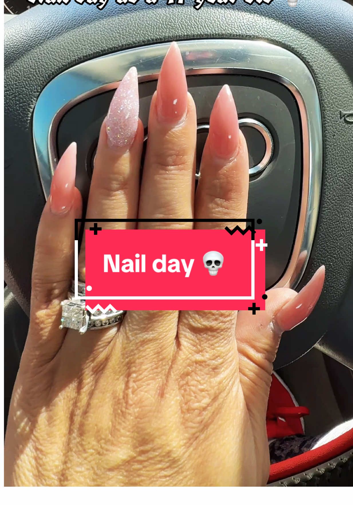 I love nail day 🩷#naildaywithme #nails #stelletonails #beetlejuicebeetlejuice #keepitcreepy @andrea Hudson 