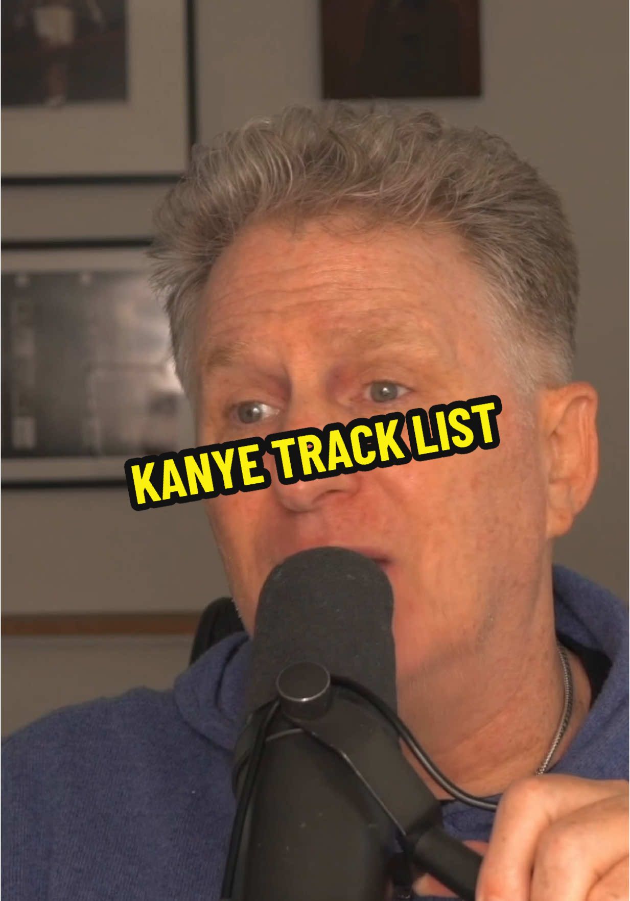 YES, I have what maybe #Kanyes originally track list of his record. #kanye #kanyewest #petedavidson #kooky #kimkardashian 