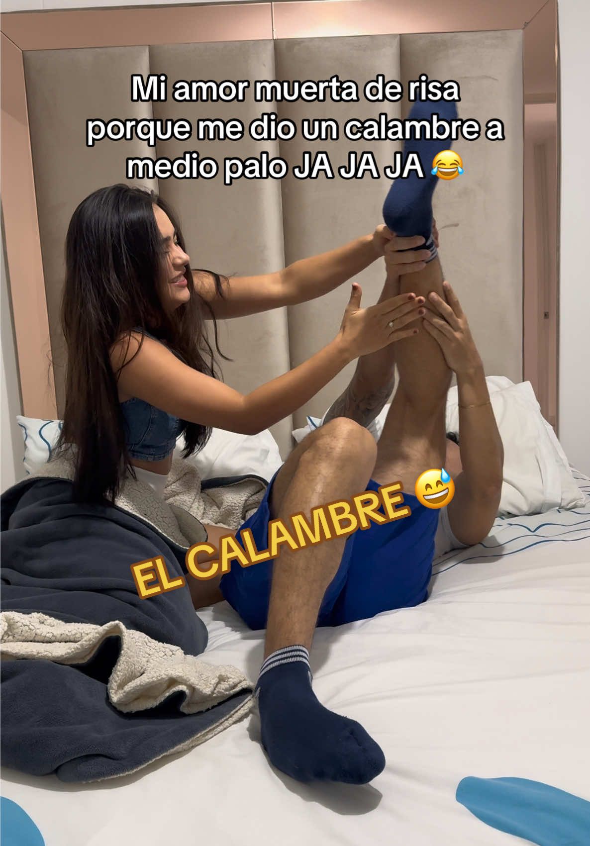 A quién no le ha pasado? ... @Yeral  #esposos #palo #humor #comedi #tiktok #calambre 