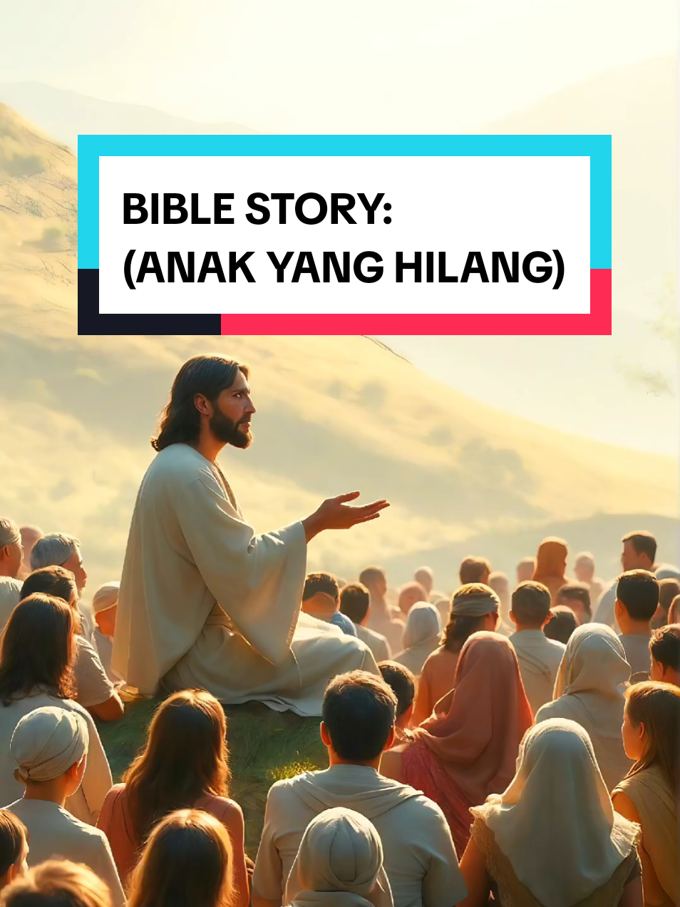 BIBLE STORY: (ANAK YANG HILANG) #KisahAnakHilang #KasihBapaTakBerubah #YesusMengajar 
