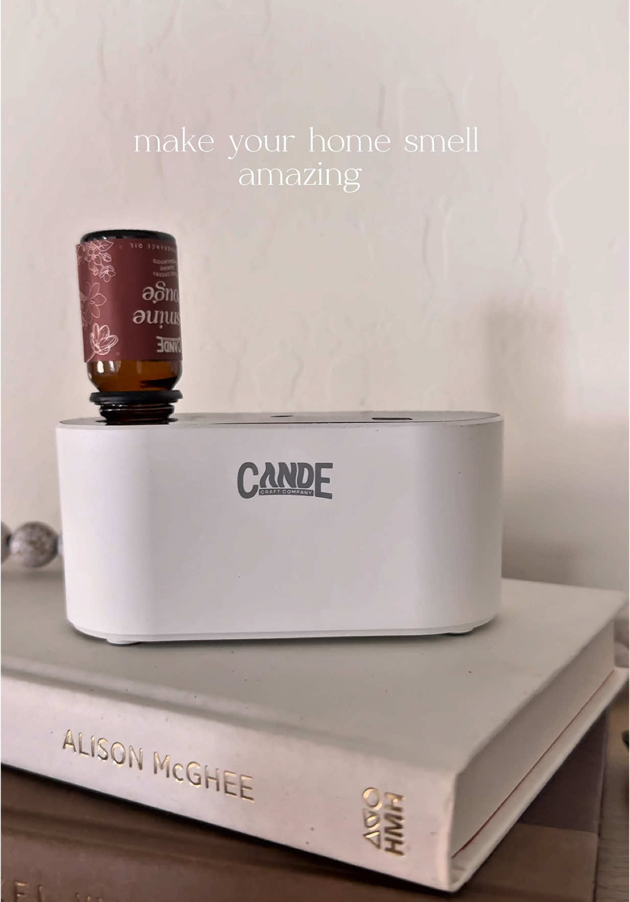 This waterless diffuser will make your home smell amazing! Literally charge it up and let it do its thing. #homefragrance #homefragrances #waterlessdiffuser #diffuser #homesmellsamazing #aromatherapy #essentialoildiffuser #essentialoil #smellgood 