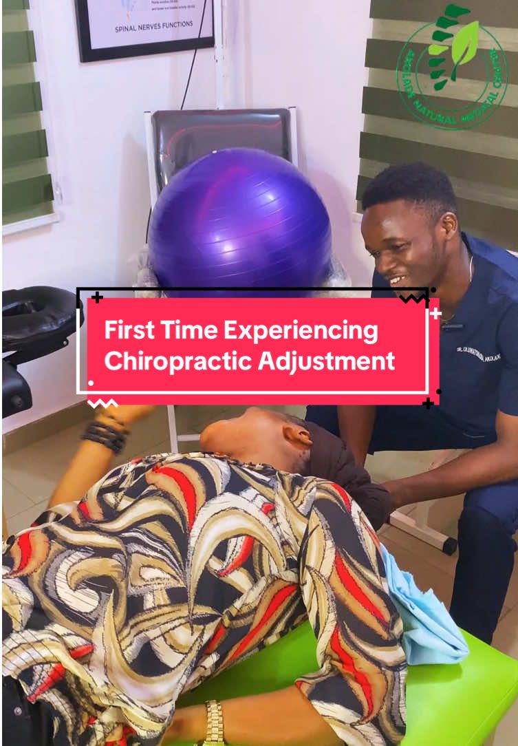 FIRST-TIME ADJUSTMENT EXPERIENCE! 🌟  Watch our patient through their first chiropractic adjustment. From nervous excitement to relieved smiles, see the transformation for yourself!  Book your appointment today! WhatsApp: 08121254267 #ChiropracticCare #FirstTimeAdjustment #Relief #chiropractorinabeokuta #abeokuta #severepainrelief #chiropracticadjustment #chiropractorinnigeria #InstantRelief #PainFreeLiving #backpaintreatments 