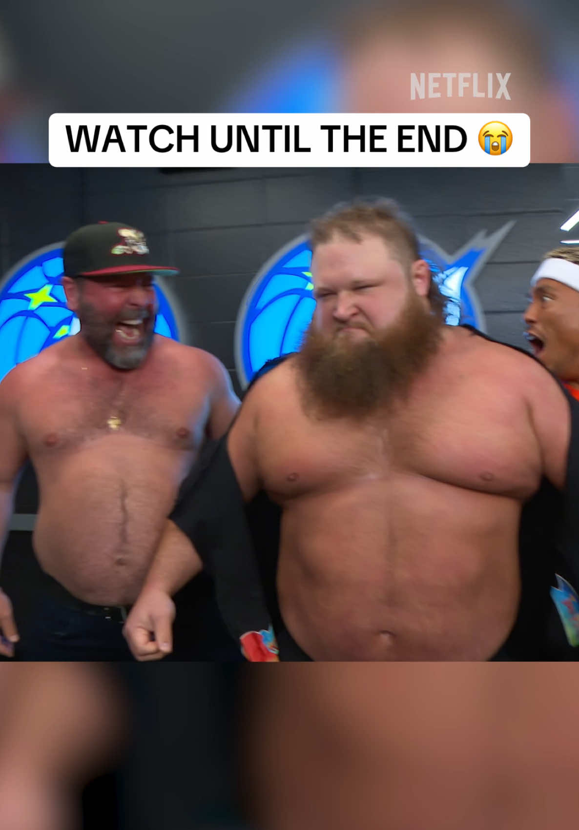 BERT KREISCHER AND OTIS RIPPED OFF THEIR SHIRTS 😭 #WWEonNetflix #WWE #WWERaw 
