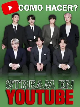 Desde hace tiempo quería hacer un tutorial de como hacer stream en Youtube, posiblemente suba después el de Spotify y les sea de ayuda.#bangtan #bts #btsarmy #btspavedtheway #bts_official_bighit #KPop #Army #parati #fyp #Viral #xybzca #xybca #armybts 