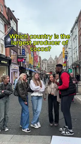 Which country is the largest producer of cocoa? #trivia #country #quiz #food #people #chocolate 