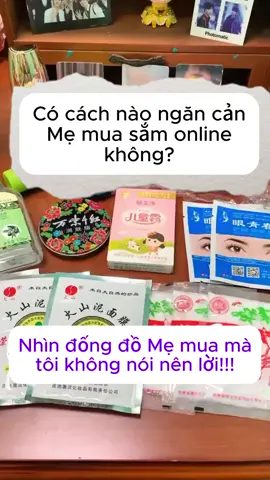 Có cách nào ngăn cản mẹ mua sắm online không?