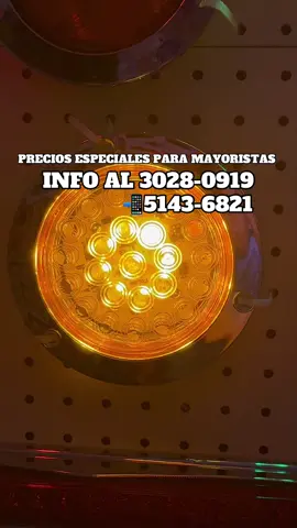 TRASPORTE PESADO LUCES LED 