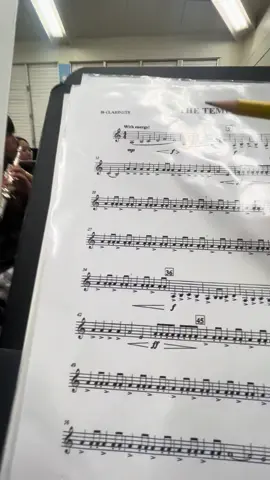 we got the tempest for band bro… #clarinet #bandkid #band 