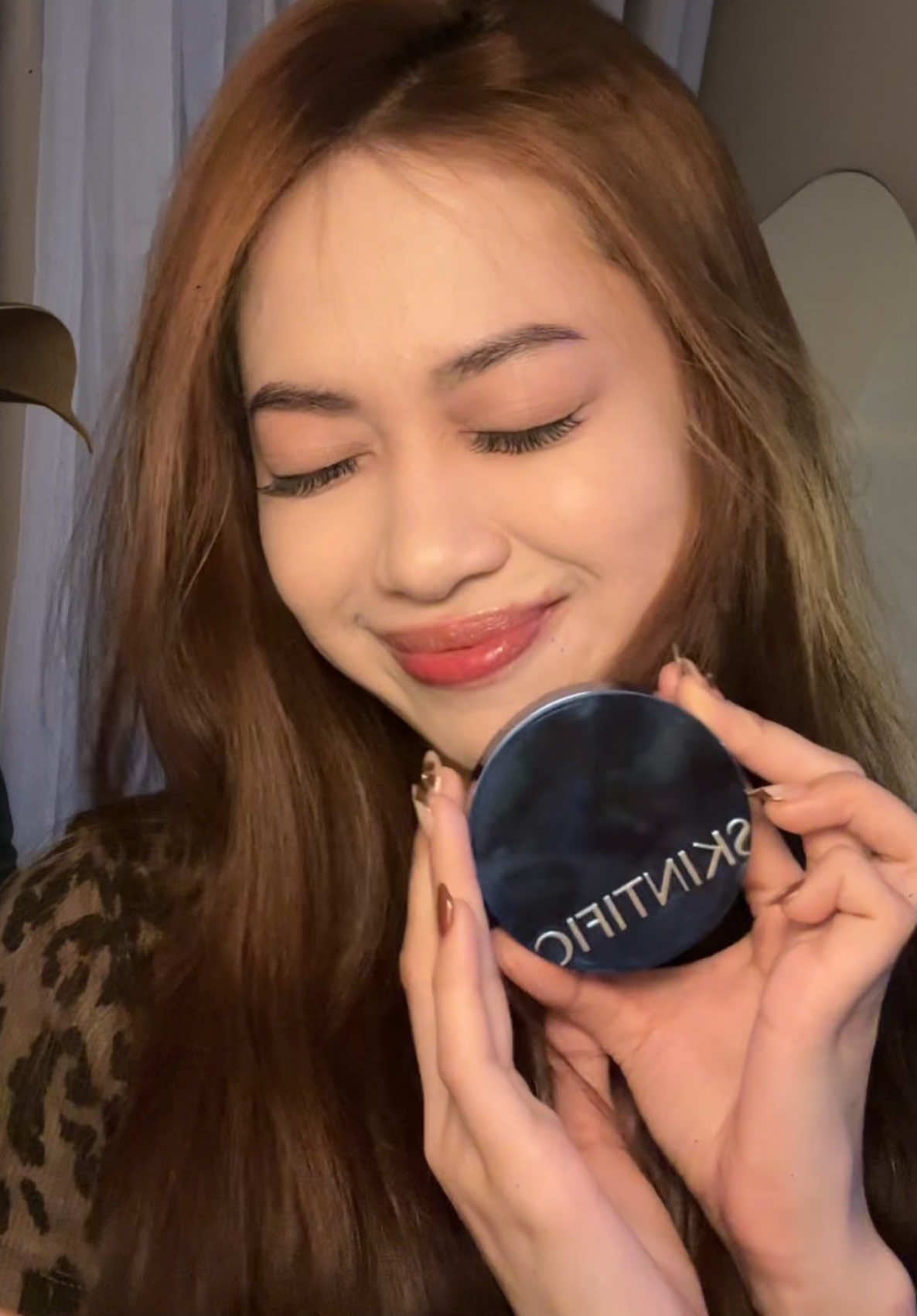 the best cushion ever !! <3 @SKINTIFICPH #skintific #skintificcushion #cushion #MatteCushion #goodcoverage #HighCoverage #longlasting #Waterproof #5xceramide #bluecushion #fyp 
