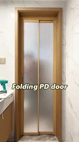 Folding PD door #slidingdoor #slidingdoors #door #aluminium #alloy #interiordesign #install #Home #tottme #tottmetal 