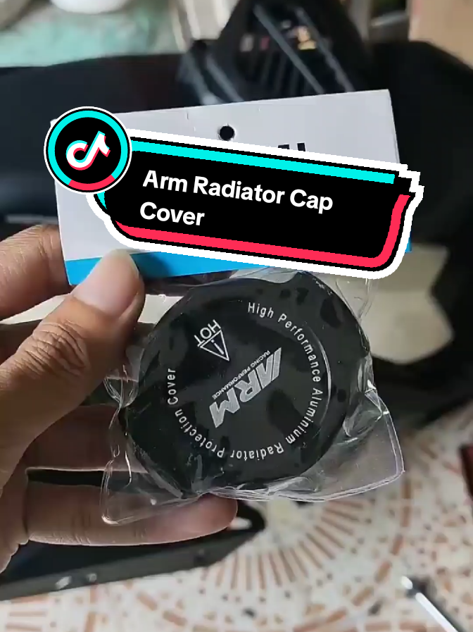 ARM Radiator Cap Cover Aluminum Full Cnc Universal With Sticker 1pc arm radiator #fyp #foryou #goviral #affiliate #armraidatorcap #armcncradiatorfancover 