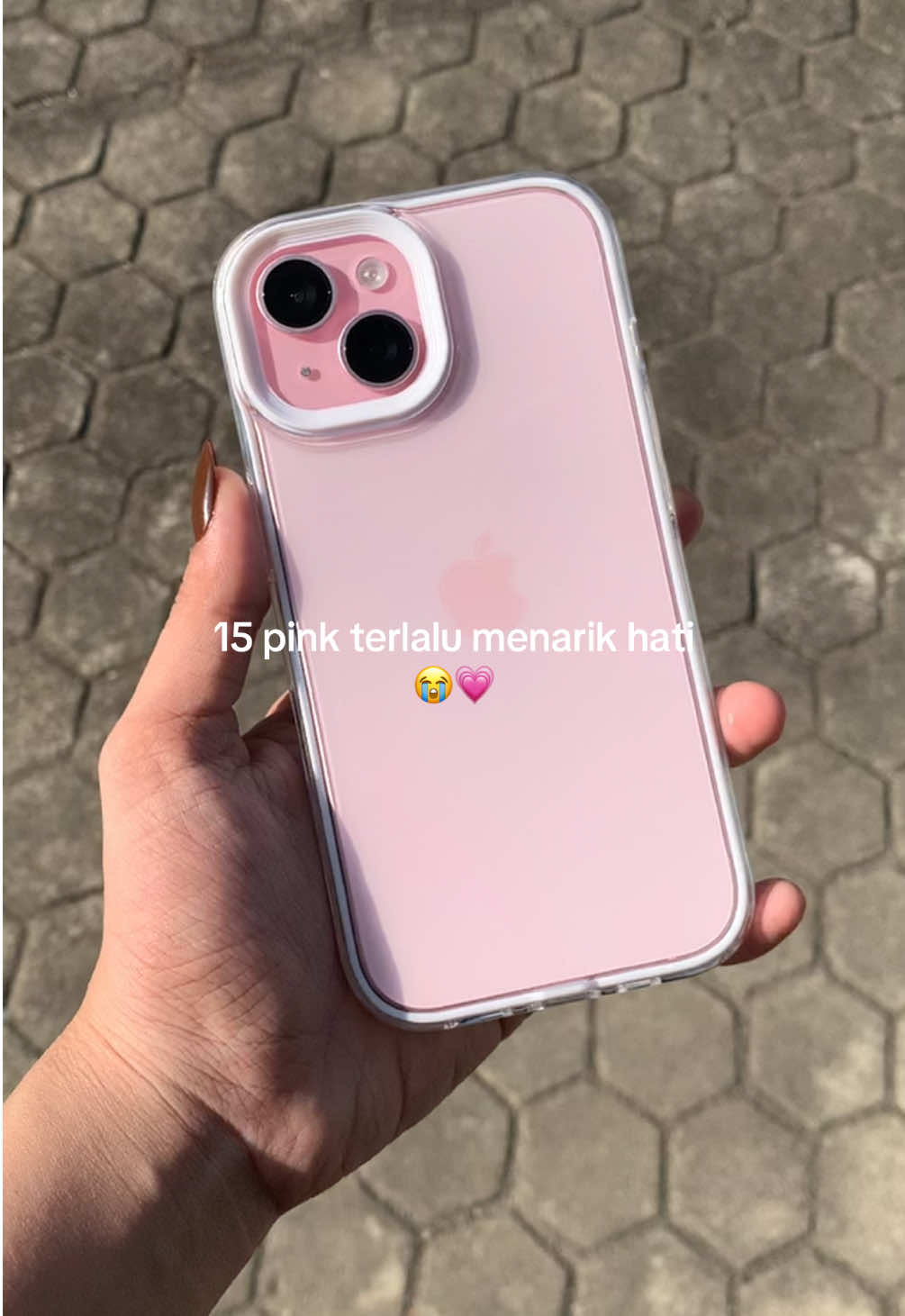 pinknya paling cakep diantara series iphone yg lainnn #iphone15 #appleiphone #xyzbca 