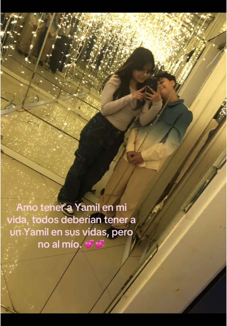 Me veo enana JAJAJA #Yamil #Love 💞 #foryoupage #parti @دومينغيز 💞💞