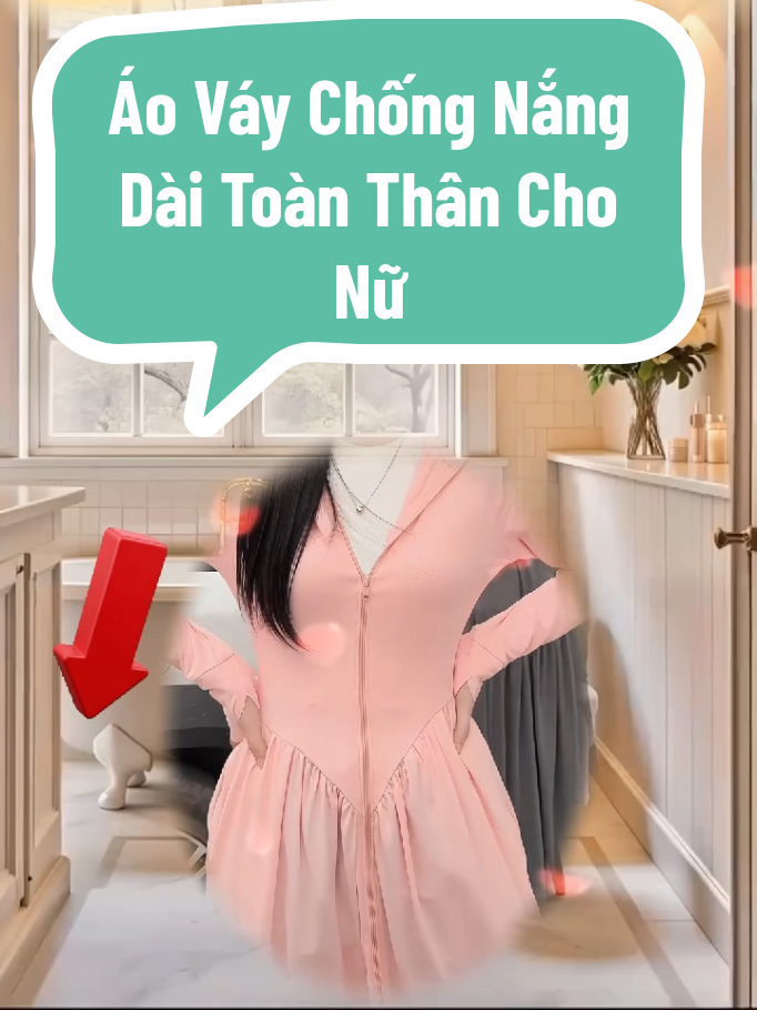 Áo Váy Chống Nắng Dài Toàn Thân Cho Nữ #camnangthoitrang24 #thoitrang #thoitrangnu #review #champhanreview #áo #aochongnang #aochongnangnu #aochongnangtoanthan #vaychongnang #phoidoxinh 