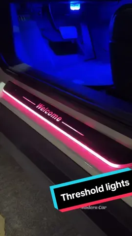 Install this welcome atmosphere light in 1 minute🫰🏻😍#auto #caraccessories #carlight #led #welcomelight #threshold #atmosphere #fyp #tiktokshopdeals #cars 