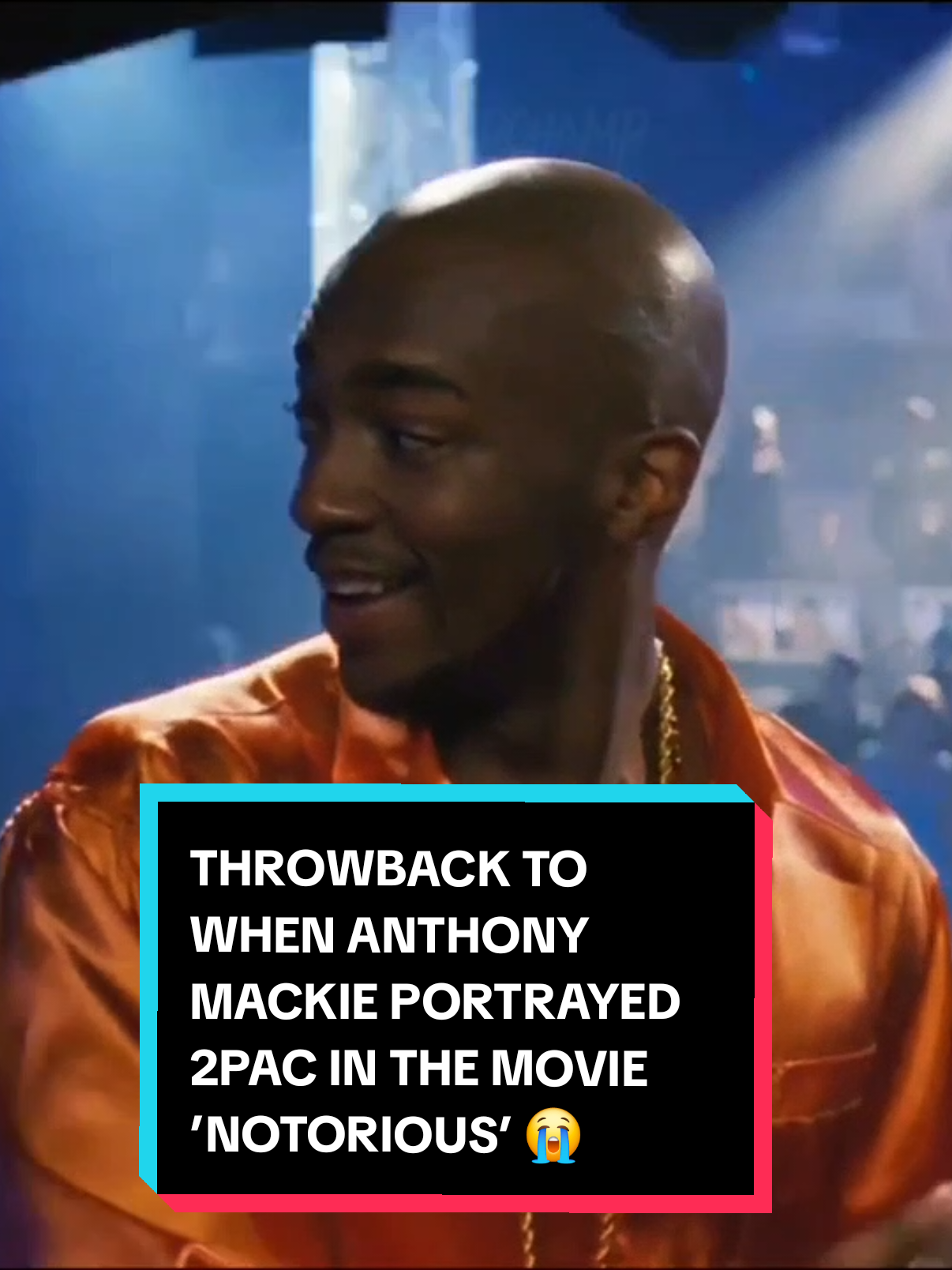 Throwback to when Anthony Mackie portrayed 2Pac in the movie ‘Notorious’ 😭 | #anthonymackie #2pac  #notoriousbig #2009 #raptok #drezzyjrchamp 