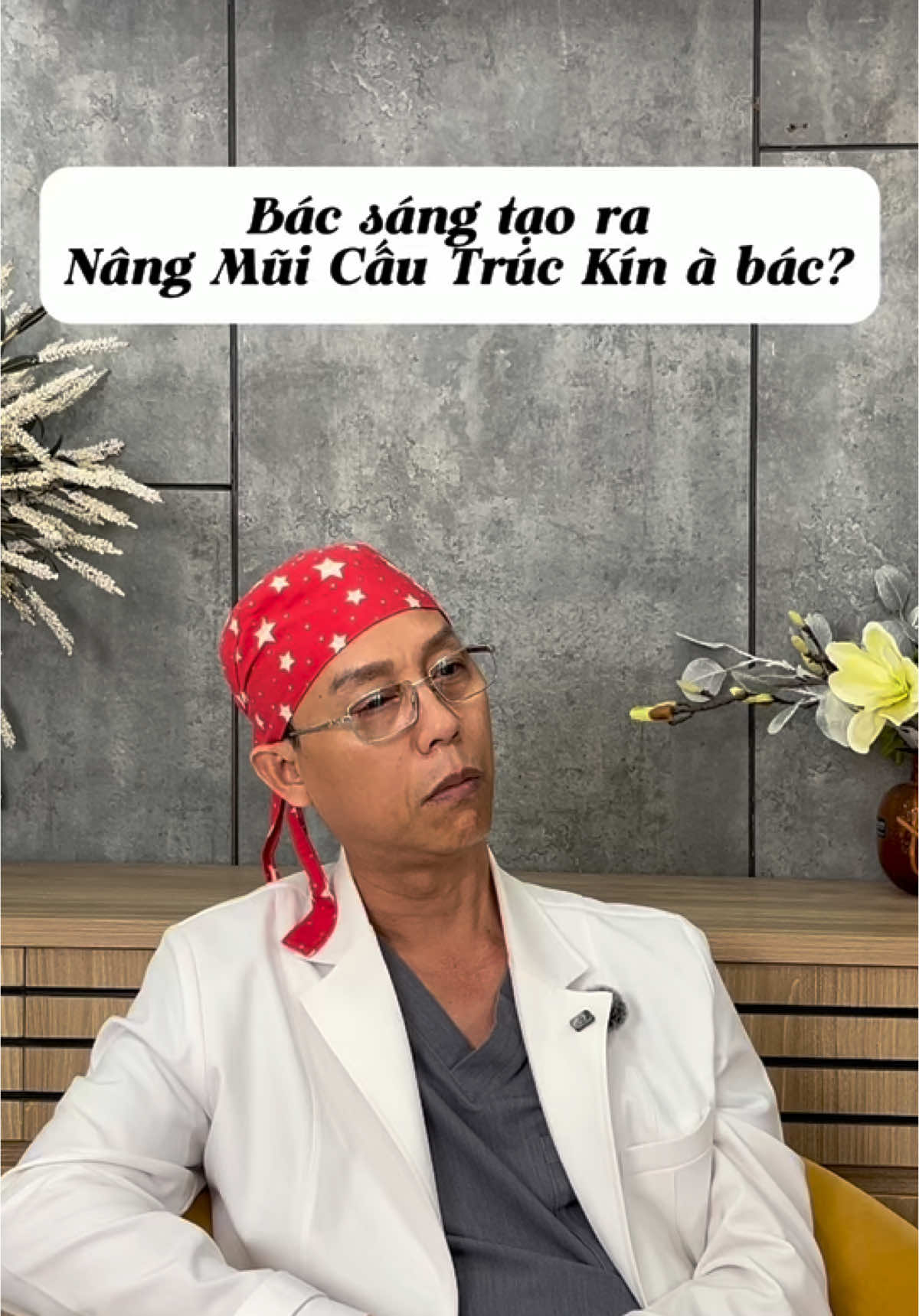 Phương pháp nâng mũi cấu trúc kín có phải bác sáng tạo ra không? 