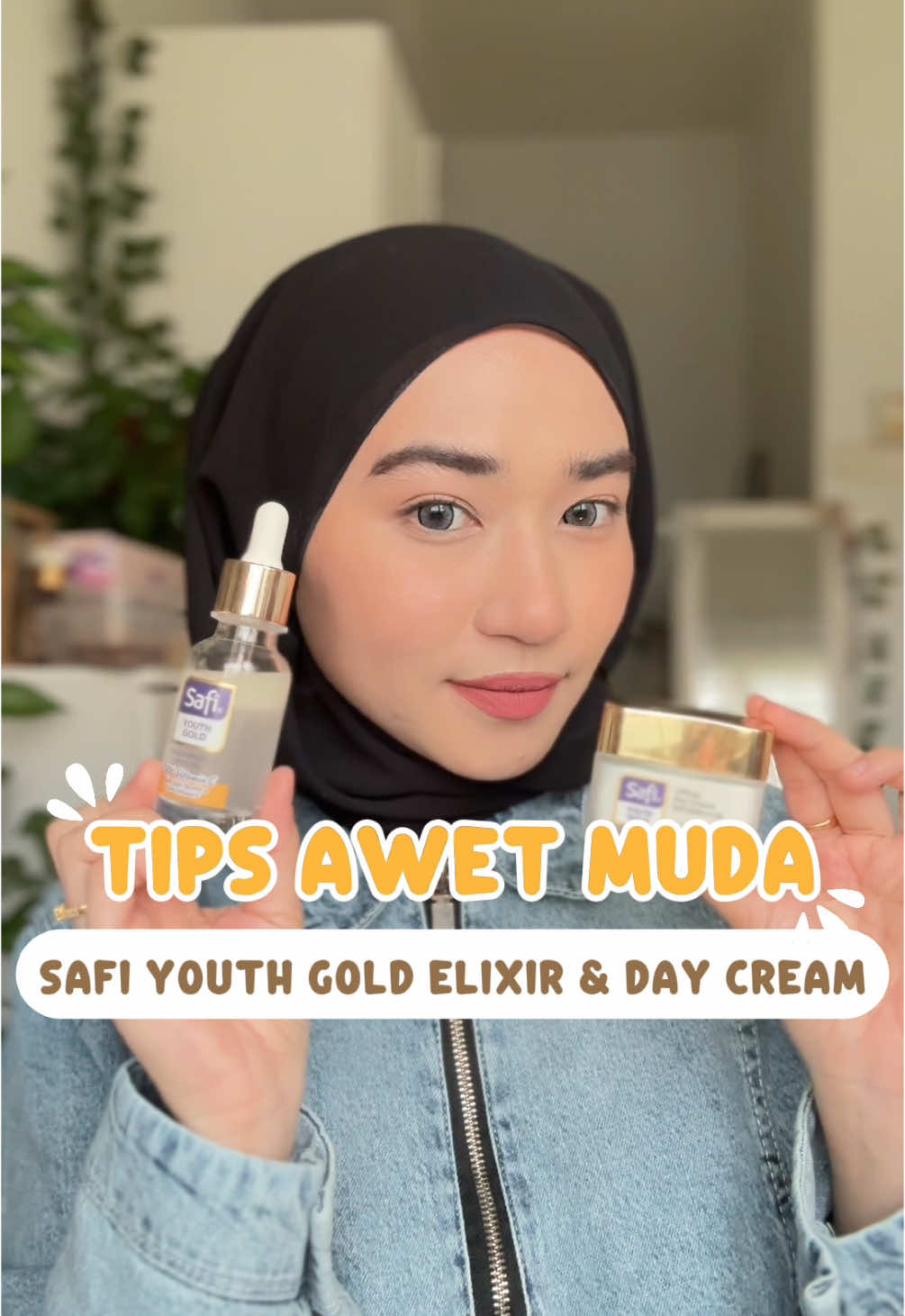 Hi gais! I nak share tips awet muda dengan pakai 2 product Safi Youth Gold ni @SAFIMALAYSIA  1. Lifting Brightening C Serum Elixir 2. Lifting Day Cream SPF25PA++IR I suka Serum Elixir ni sebab bila pakai I rasa ringan je on my skin. Tak melekit & best sebab boleh buat kulit I cerah, reduce pigmentation & kulit lagi lembut. Day Cream ni pun best! Tak melekit pun bila pakai & disebabkan day cream ni la kulit I lagi tegang & glowing. Sambil tu boleh protect skin korang dari UVA , UVB & IR rays lagi!  So tunggu apa lagi, jom cuba sekarang! #Safi #SafiMalaysia #SafiYouthGold #SYG
