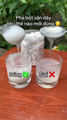 Trả lời @Nào đẹp gái đổi tên Theo cả nhà cách pha nào là đúng ạ #sắndây #sắndâynguyênchất #sanday #bộtsắndây #botsanday #cachphabotsanday #xh #fyp 
