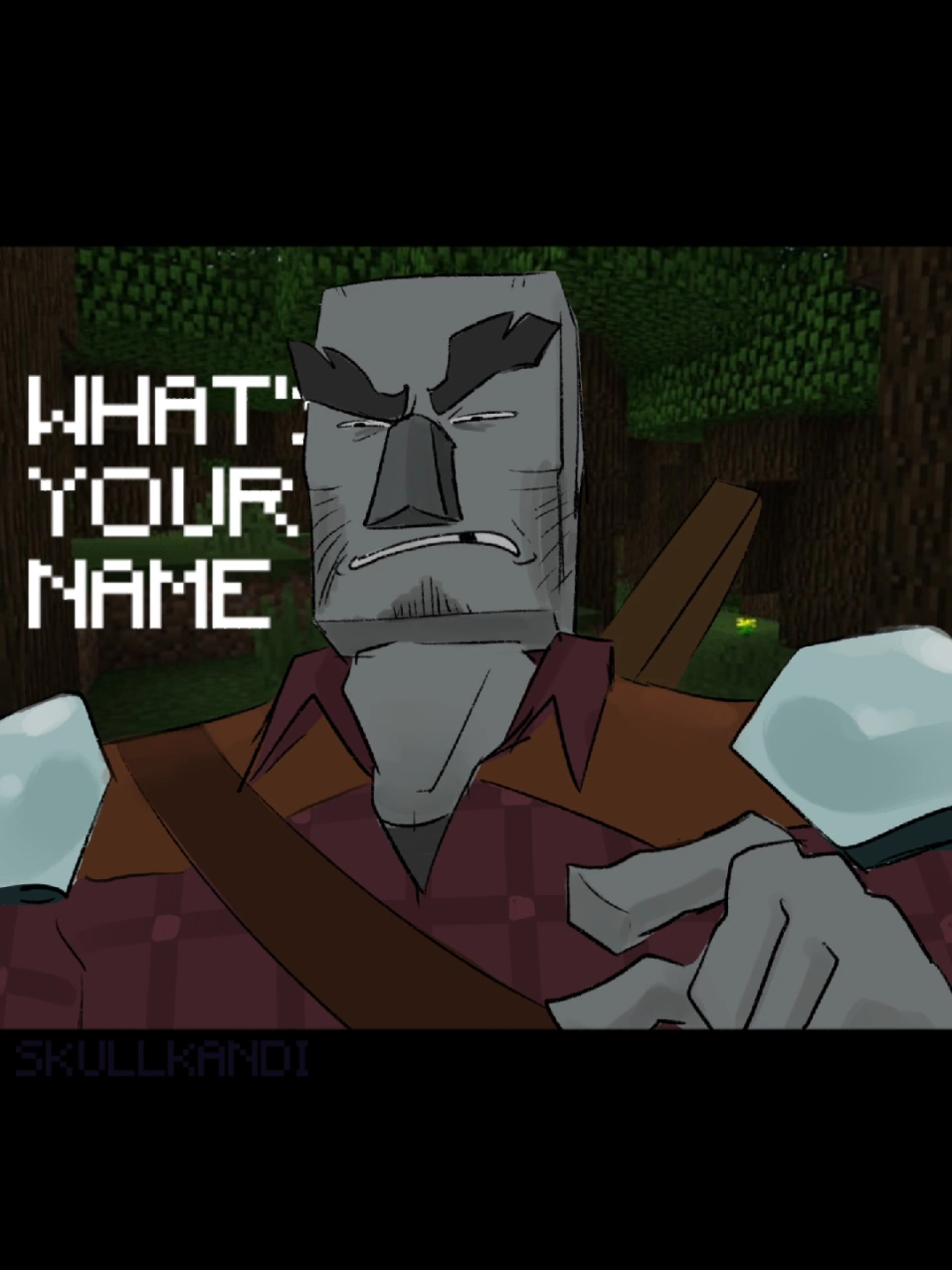 guys he should have been in the Minecraft movie trust me please .  .  .  .  #Minecraft #Minecraftart #minecraftoc #oc #animation #art #arttok #fyp #villager #pillager #animationmeme #xyzbca 
