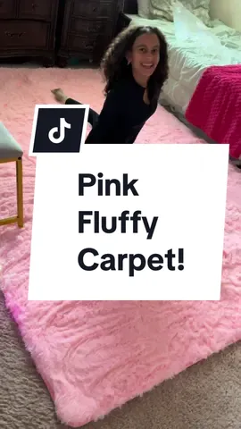 I completely underestimated the quality and size of this carpet. It is so fluffy so comfortable my daughter could not get enough of it. It was exactly what she needed to help pink out her room #Pink #Carpet #RoomDecor #PinkOut #FluffyCarpet #Cheerleader #Gymnast #Preteen #Barbie #Sale #springtok #MotherDaughter l
