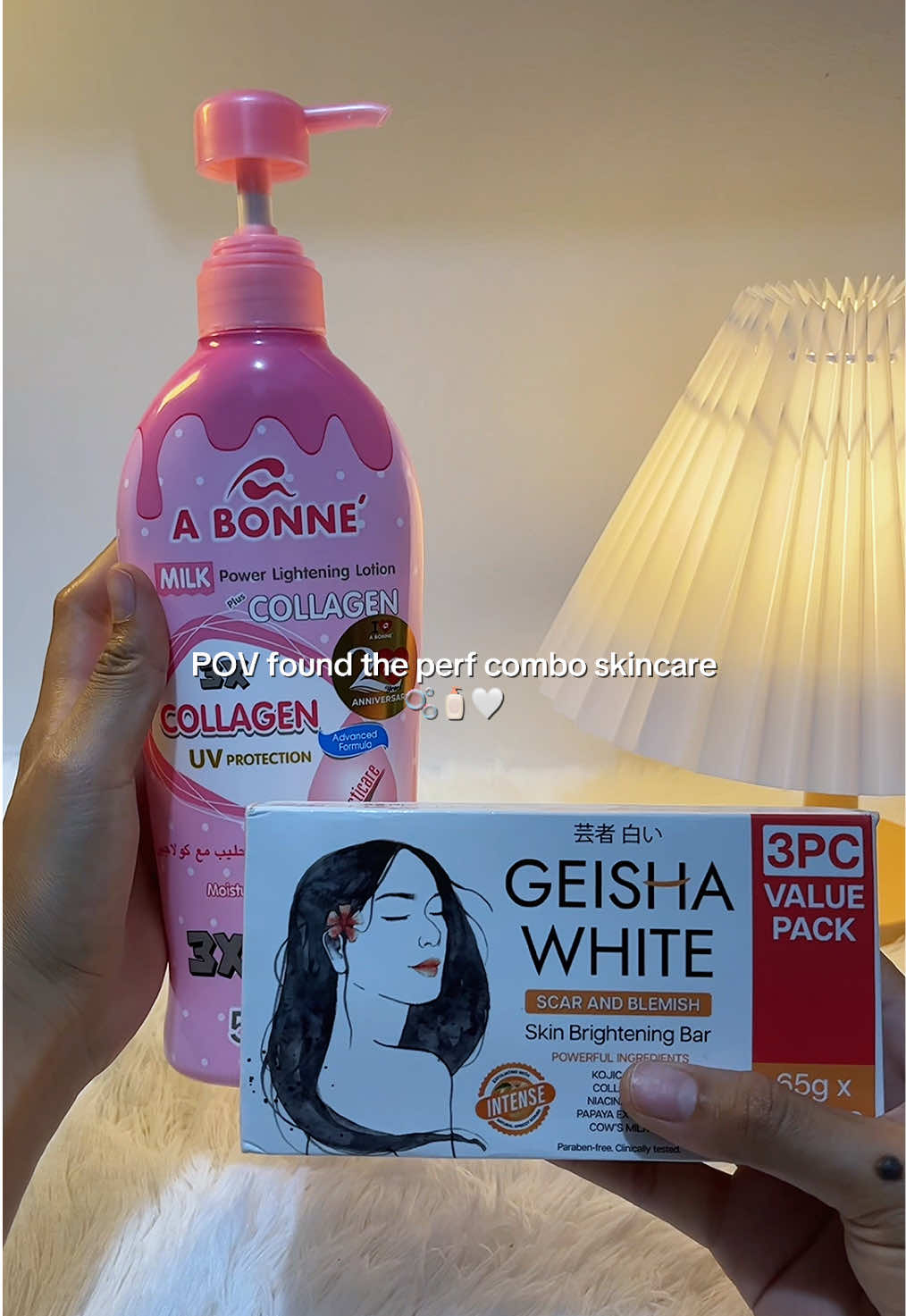 part 912| finally have my perf combo skincare!! Kaso nagkaka-ubusan na😭😫 #geisha #kojicsoap #kojic #geishawhite #whiteningsoap #skincare #abonne #abonnelotionph #recosbyella🔎 #trending 