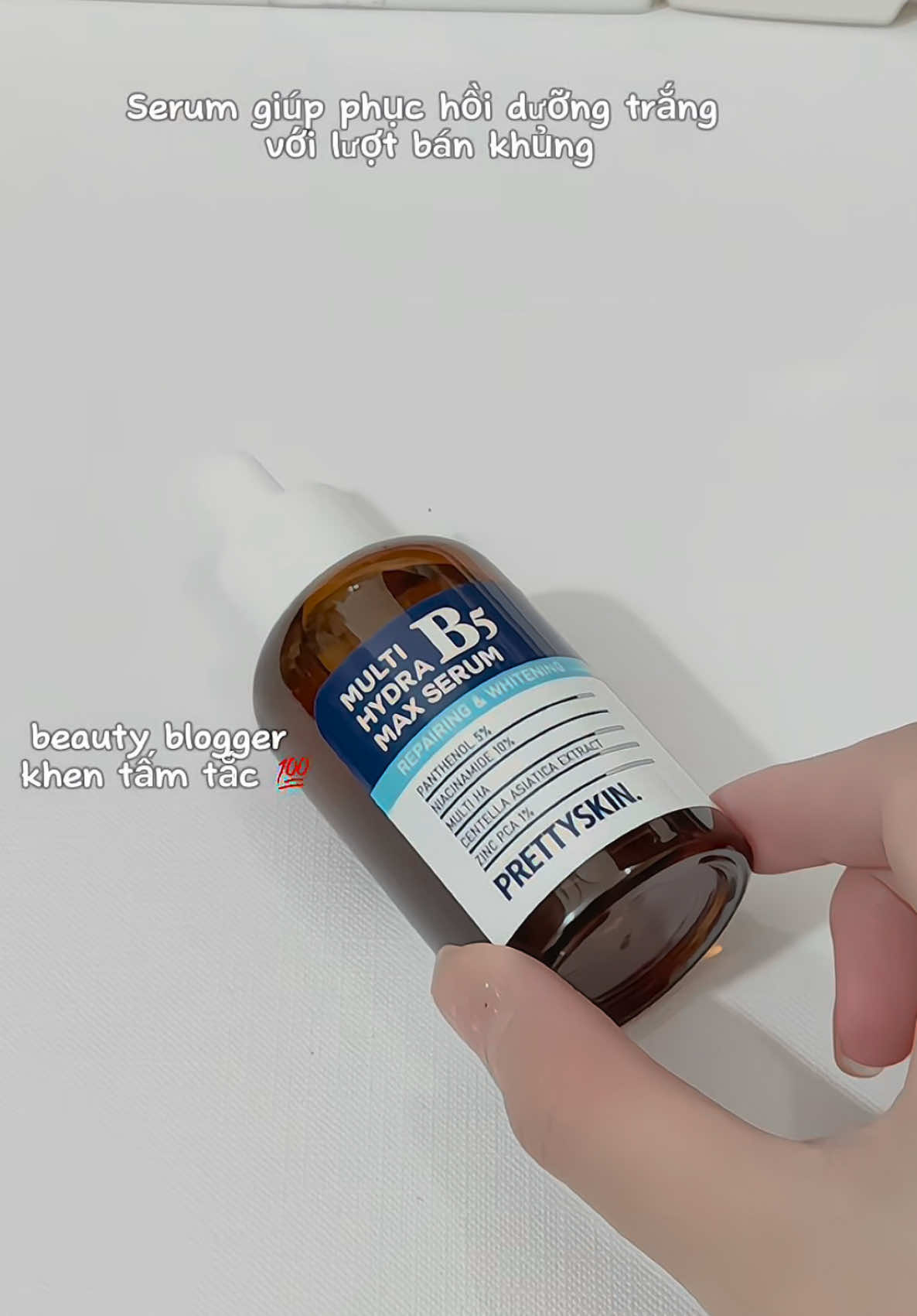 serum B5 Prettyskin phục hồi da ✨ #serumb5 #serumphuchoi #b5  #chamsocda #reviewlamdep #unboxing #xuhuong 