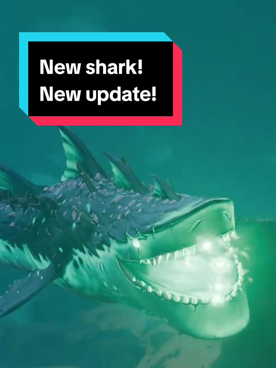 Undersharker, a deadly soul reaping force has emerged in #Hungrysharkworld 🦈👻 Update your game and check them out! #update #newcharacter #xybzca #fyp