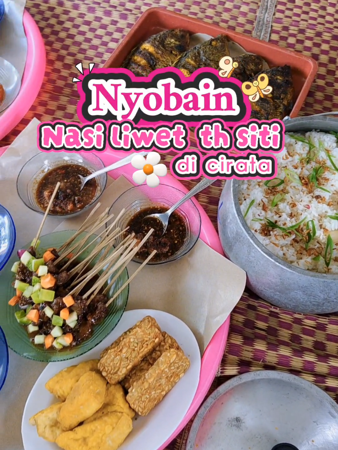 nyobain liwetan teh siti di cirata  @liwet.tehsiti  #kuliner #kulinerpurwakarta  #cirata #purwakarta_istimewa #kulinertiktok #ciratapurwakarta 