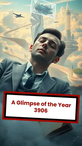 He said he saw the year 3906… while in a coma 🕰️ #TimeTravel #Mystery #FutureWorld #tiktok #Unexplained