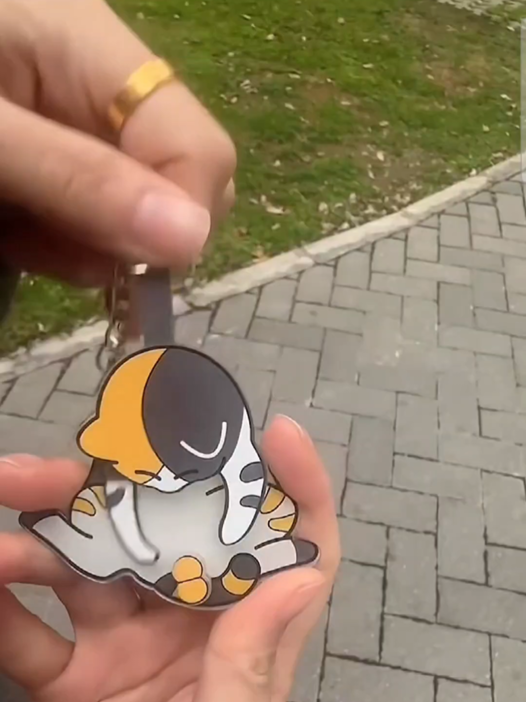 #catkeychain #catkeychains #catballs #cattoy #fyp 