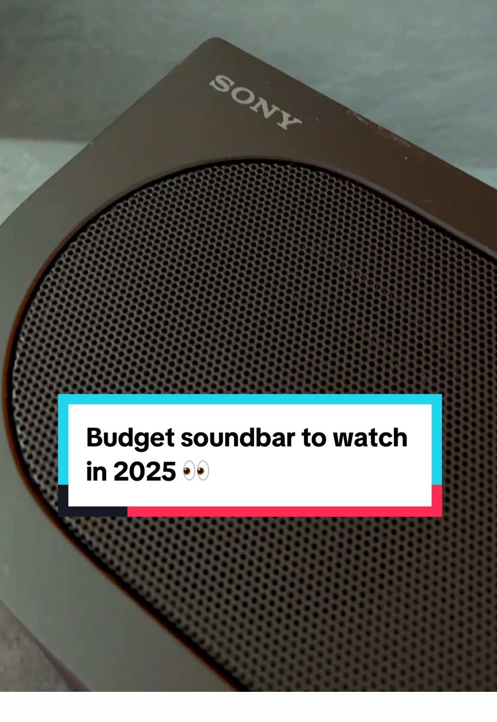 Sony launches THE budget soundbar to watch in 2025 - meet the Bravia Theater Bar 6 👀 #soundbar #sony #sonybraviabar6 #budget #dolbyatmos #subwoofer #hometheater #sonybravia #techtok 