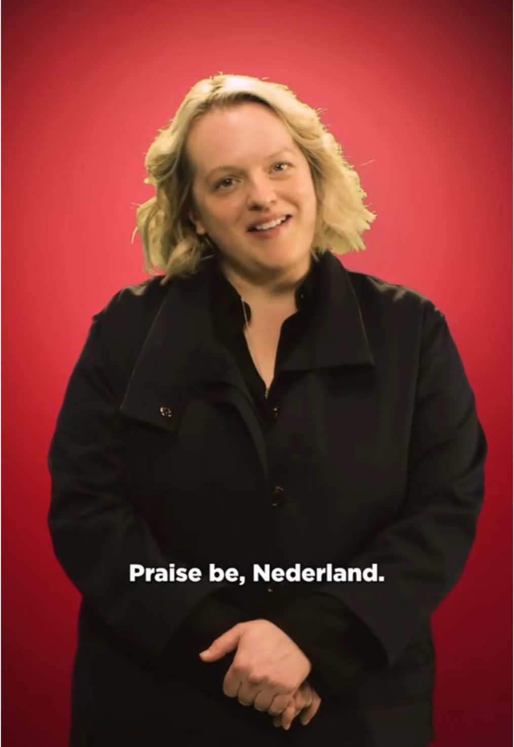 Blessed day 🙏 The Handmaid's Tale is terug met het allerlaatste seizoen! Kijk nu de eerste 3 afleveringen.  #TheHandmaidsTale #June #ElisabethMoss #THMT
