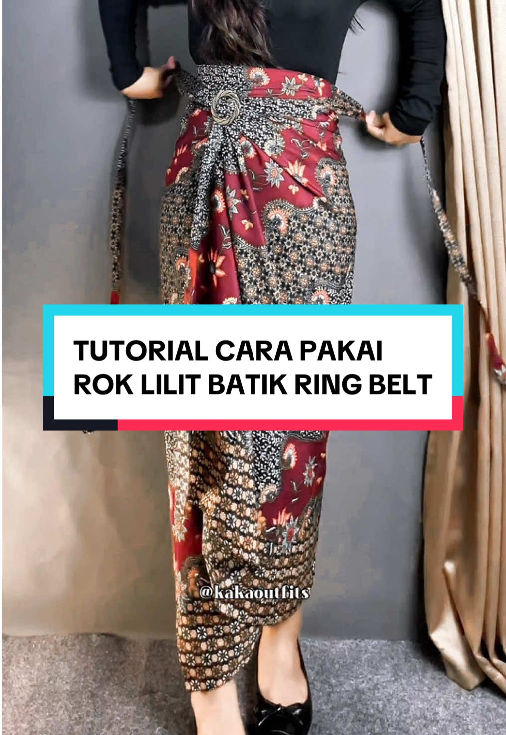 Membalas @yati Tutorial pake rok lilit dengan ring belt #roklilit #roklilitbatik #rokserut #rokbatik #rokkondangan #carapakairoklilit #tutorialpakairoklilit #roklilitmurah #rokbatik 