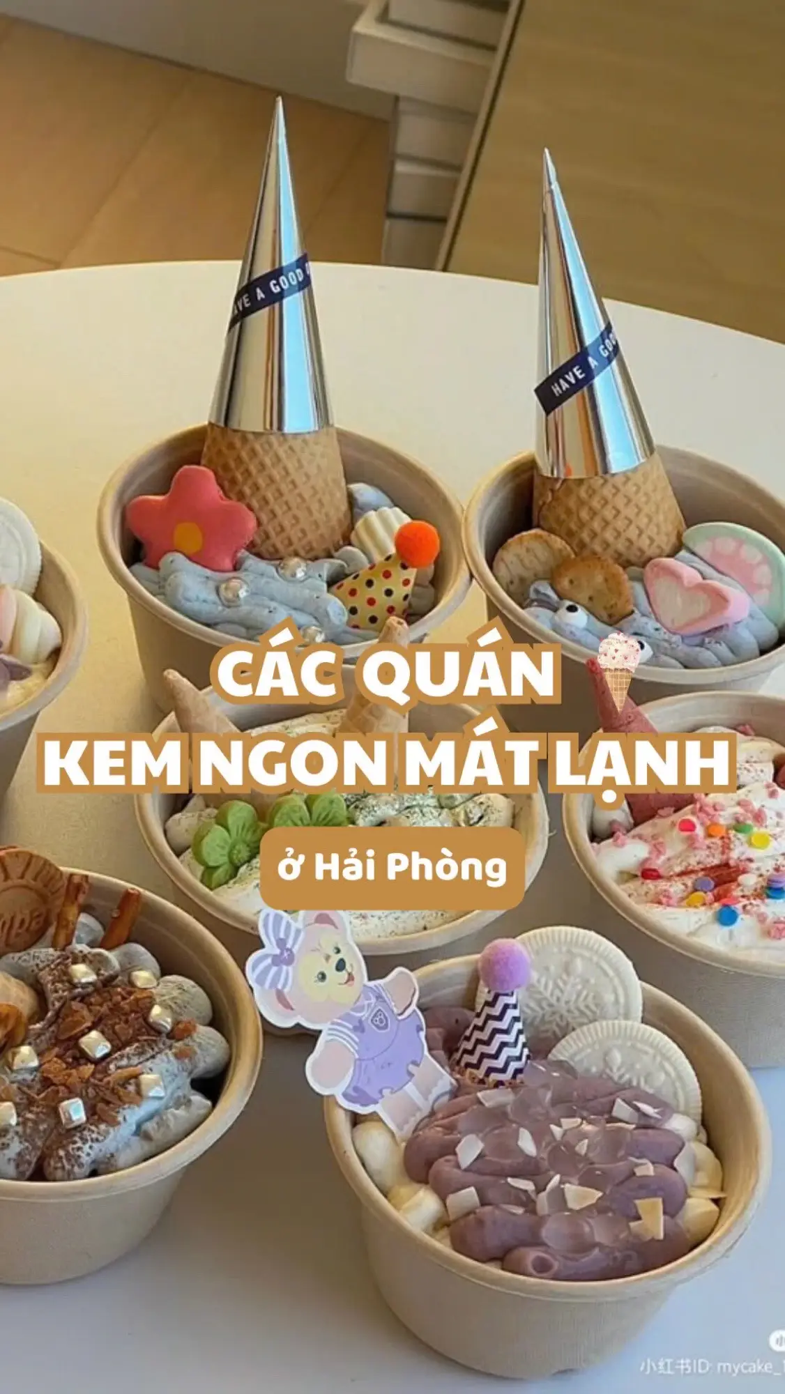 📍Mùa hè đến rồi 💥, và không gì tuyệt vời hơn việc thưởng thức một ly kem mát lạnh giữa cái nắng oi ả! 🍨🍦 Hãy để vị kem làm tan chảy cái nóng và mang lại cho bạn những giây phút thư giãn tuyệt vời nhất☀️☀️ #review #haiphong #reviewhaiphong #kem #icecream #matlanh #muahe #thugian #quanngon #thuongthuc