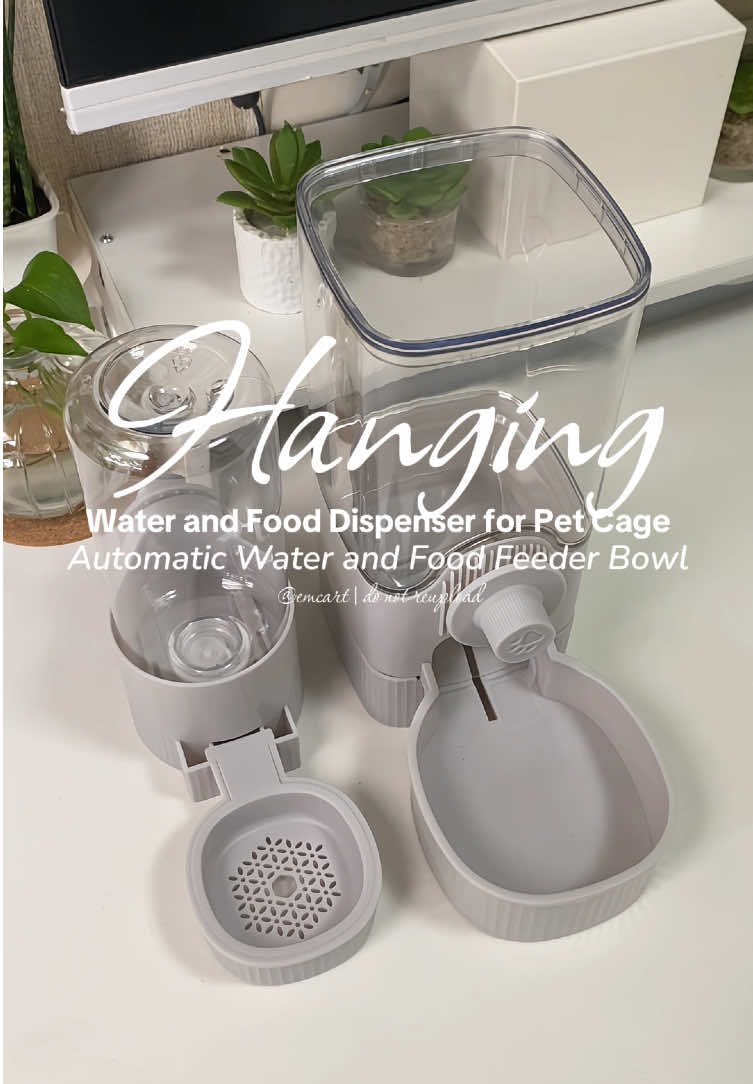 🐶🐱 1.2 Pet Cage Hanging Water and Food Dispenser | Pet Automatic Feeder Bowl 🐱🐶 #cagehangingdrinker #cagehangingfeeder #cagehangingwaterdispenser #petwaterdispenser #petfooddispenser #pethangingbowl #pethangingwaterbottle #pethangingbowl #catwaterdispenser #dogwaterdispenser #petautomaticfeeder #petautomaticfoodfeeder #petautomaticwaterdispenser #petessentials #petsessential #catsoftiktok #catessentials #dogsoftiktok #dogessential #pet #fyp #fypage #fyppppppppppppppppppppppp #fypシ゚viral🖤tiktok #fypツ #foryou #foryoupage #foryoupageofficiall #foryoupage❤️❤️ #4u #4upage #viral #viralvideo #viraltiktok #fmcg #fmcgseller #fmcgsales #fastmovingconsumergoods #emcart 
