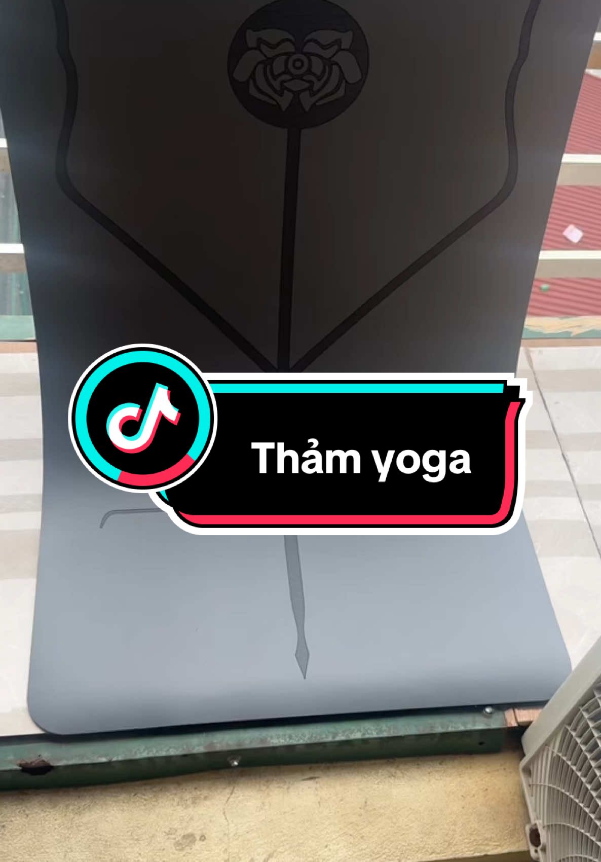 Thảm này bền bám tay tập đã lắm các chị#GymKhanhVan#thamyogacaosu #thamyogacaocap #thamyoga 