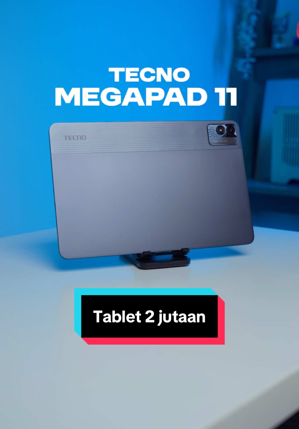 Nambah lagi tablet 11 inci budget pelajar! Yang penting sih storagenya udah gak EMMC di harga 2 jutaan 😌 #tablet #rekomendasitablet #tabletmurah #tecnomegapad11 #techtok 