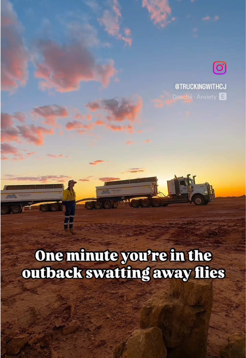 Coming to a radio station near you 🫣 The team at @bristruckshow gave me a gentle nudge out of my comfort zone and took me out of my truck cab and into a recording studio. Countdown is on! May 15-18 get your tickets at brisbanetruckshow.com.au