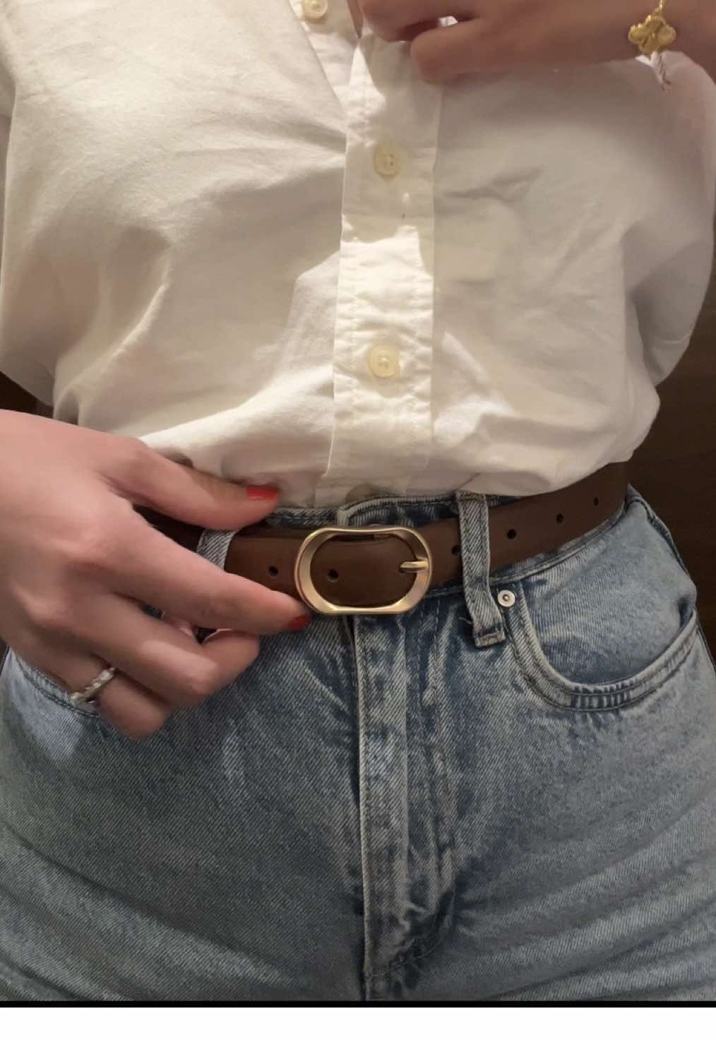 Old money vibes complete 🙂#belt #beltforwomen  #vintagebeltforwomen  #classybeltforwomen  #womenswear