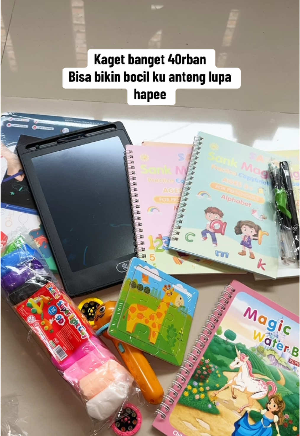 Mainan edukasi anak, bikin anak anteng lupa hapee  #mainanedukasianak #paketedukasianak #mainananak #mainanedukasi #toodler 