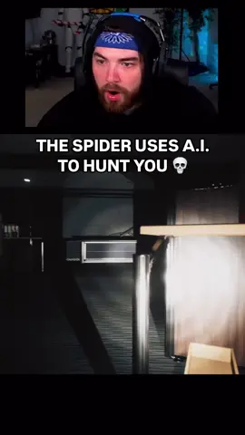 Bro there is no reason why this spider ai game should be this scary 😭 #foryou #fyp #twitch #stream #streamer #gaming #scary #horror #comedy #funny #kickstreaming #horrorgames #clips #moments #huntsman  @KingWoolz 